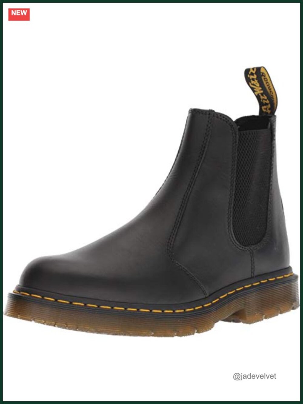 Work 2976 Slip Resistant Chelsea Boots - Pull-On Leather